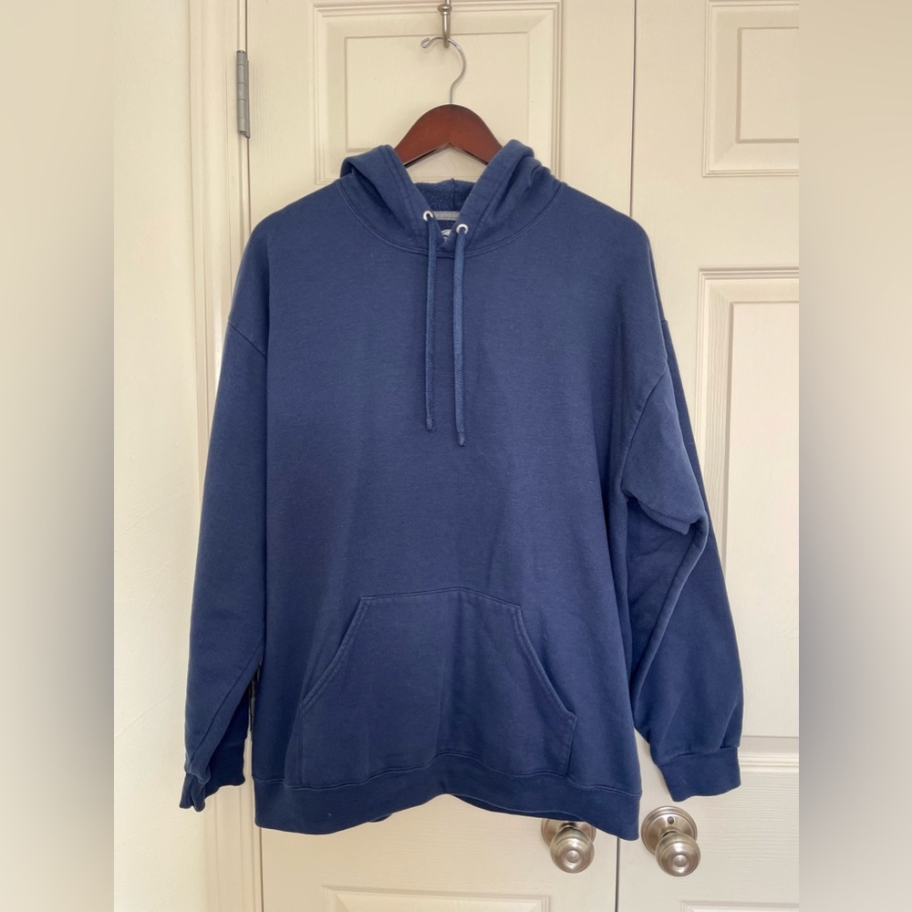 Navy Oversized Hoodie